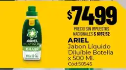 Diarco Ariel jabon liquido diluible botella oferta