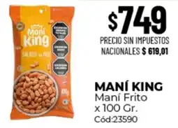 Diarco Maní king maní frito oferta
