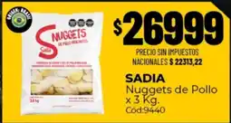 Diarco Sadia nuggets de pollo oferta
