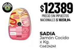 Diarco Sadia jamón cocido oferta