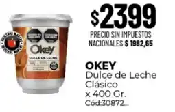 Diarco Okey dulce de leche clásico oferta