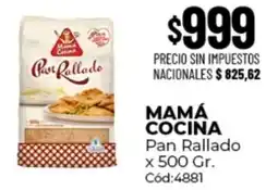 Diarco Mamá cocina pan rallado oferta