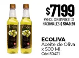 Diarco Ecoliva aceite de oliva oferta