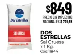 Diarco Dos estrellas sal gruesa oferta
