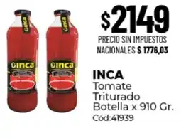 Diarco Inca tomate triturado oferta