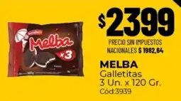 Diarco Melba galletitas oferta