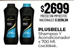 Diarco Plusbelle shampoo y acondicionador oferta