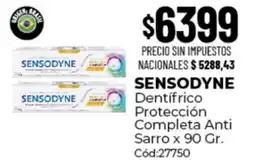 Diarco Sensodyne dentífrico protección completa anti sarro oferta