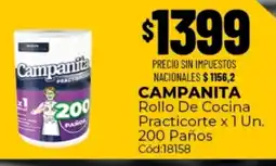 Diarco Campanita rollo de cocina practicorte oferta