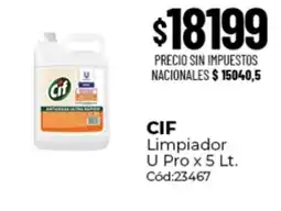 Diarco Cif limpiador u pro oferta