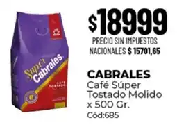 Diarco Cabrales café super tostado molido oferta