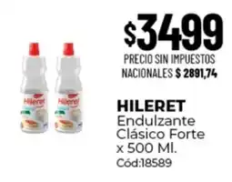 Diarco Hileret endulzante clásico forte oferta