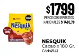Diarco Nesquik cacao oferta