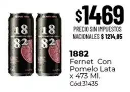 Diarco 1882 fernet con pomelo lata oferta
