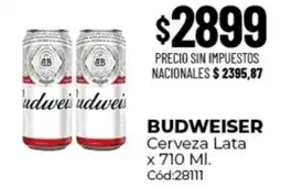 Diarco Budweiser cerveza lata oferta