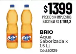 Diarco Brio agua saborizada oferta