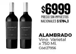 Diarco Alambrado vino varietal oferta