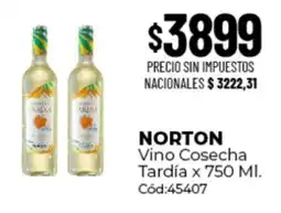 Diarco Norton vino cosecha tardía oferta