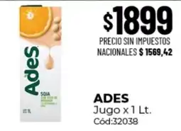 Diarco Ades jugo oferta