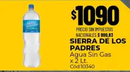 Diarco Sierra de los padres agua sin gas oferta