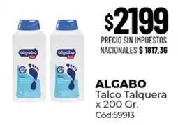 Diarco Algabo talco talquera oferta