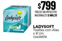 Diarco Ladysoft toallas con alas oferta