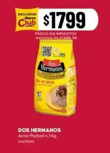 Diarco Dos hermanos - arroz parboil oferta