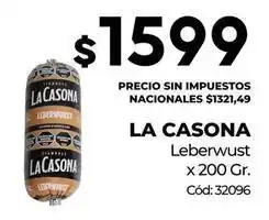 La casona - leberwust c uevoacuted: 32096