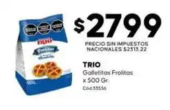 Diarco Trio - galletitas frolitas x 500 gr. cod 33556 oferta