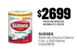 Diarco Sussex - rollo de cocina cl uevo sico 1 un. x 200 pa uevo os c uevo od:23679 oferta