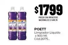 Diarco Poett - limpiador líquido oferta