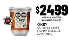 Diarco Okey - dulce de leche clásico x 400 gr. cód:30872 oferta