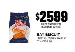 Diarco Bay biscuit mini x 140 gr. cód:33846 oferta