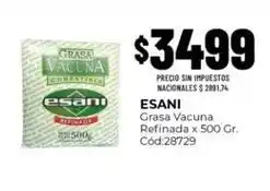 Diarco Grassa vacuna refinada x 500 gr. cód:28729 oferta