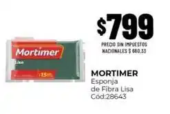 Diarco Mortimer - esponja de fibra lisa cód:28643 oferta