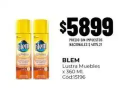 Diarco Blem - lustra muebles oferta