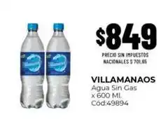 Diarco Agua sin gas x 600 ml. cód:49894 oferta
