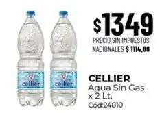 Diarco Cellier - aqua sin gas x 2 lt. cód:24810 oferta