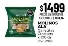 Diarco Molinos ala - galletitas crackers oferta