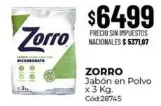 Diarco Zorro - jabón en polvo cód:28745 oferta