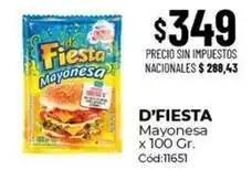 Diarco Fiesta - mayonesa oferta