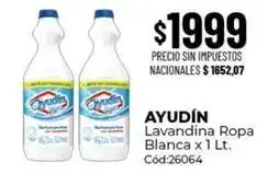 Diarco Blanca - lavandina ropa x 1 lt. cód:26064 oferta