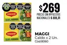 Diarco Maggi - caldo x 2 un. cód:8060 oferta