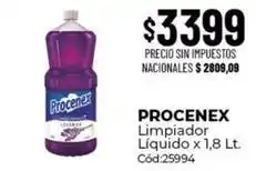 Diarco Procenex - limpiador l uevoquido x 1,8 lt. c uevood:25994 oferta