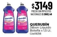 Diarco Querubin - jabon liquido botella oferta