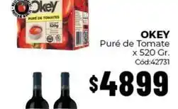 Diarco Okey - puré de tomate cód:42731 oferta