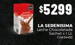 Diarco Leche chocolatada sachet x 1 lt. cód:24452 oferta