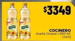 Diarco Cocinero - aceite girasol x 900 ml. cód:52 oferta