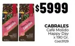 Diarco Cabrales - café molido happy day oferta