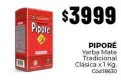 Diarco Pipore - yerba mate tradicional clásica x 1 kg. cód:18630 oferta